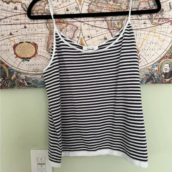 Splendid Stripe Knit Beach Tank - Picture 2 of 7